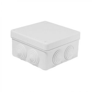 Caja Estanca 8 Salidas 100 x 100 x 65 mm Blanco