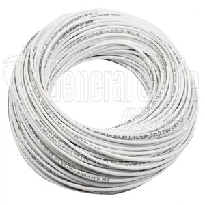 Cable Evaflex H07Z1-K C5 1,5 mm 25 m Blanco