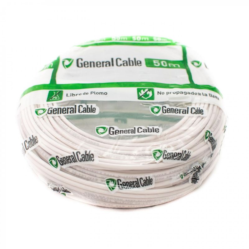 Cable Evaflex 1,5 mm2 blanco rollo 50 m