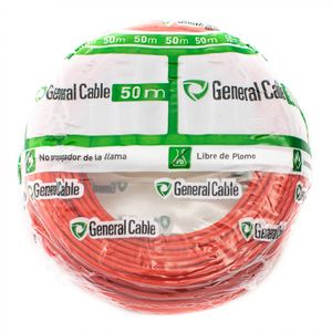 Cable Evaflex H07Z1-K C5 2,5 mm 50 m Rojo
