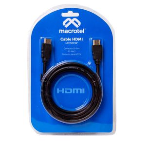 Cable Audio Y Video HDMI 1,8 m Blanco