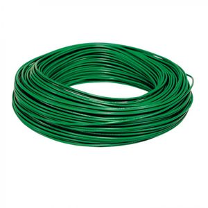 Alambre H07V-U 1,5 mm 100 m Verde