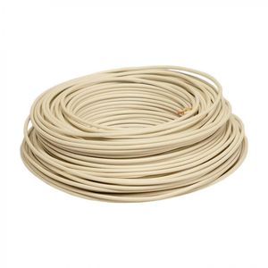Alambre H07V-U 1,5 mm 50 m Blanco