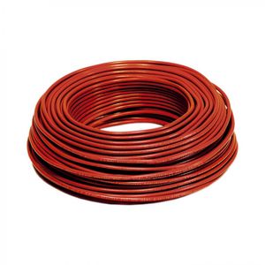 Alambre H07V-U 2,5 mm 50 m Rojo