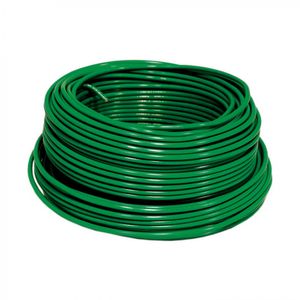 Alambre H07V-U 2,5 mm 50 m Verde