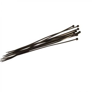 Amarra Cable 200 x 3,6 mm 25 un Negro