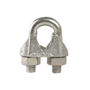 Abrazadera Para Cable 5/16" Zincado