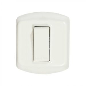 Casquete Interruptor 9/12 1 Módulo Blanco Bticino