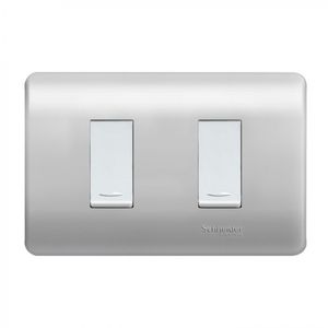 Placa Armada Interruptor 9/15 Doble 16 A Lien Génesis