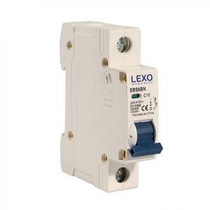 Interruptor Automático C45N C 1 Polo 6 kA 20 A Blanco