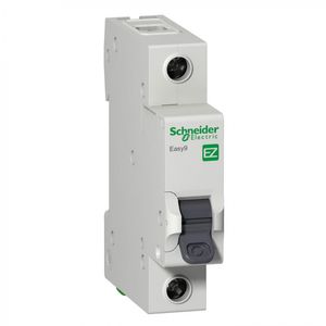 Interruptor Automático Easy9 C 1 Polo 6 kA 16 A Blanco