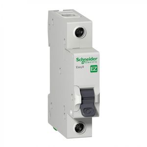 Interruptor Automático Easy9 C 1 Polo 6 kA 20 A Gris