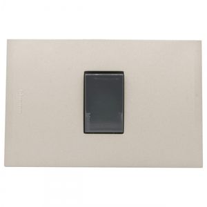 Placa Armada Interruptor 9/12 Simple 10 A Nóbile Terra