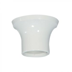 Portalámpara Resina Base Recta E27 Blanco