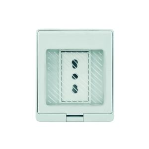 Contenedor IP55 Toma Corriente Simple 10/16 A 250 V Blanco