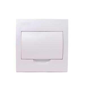 Tablero Embutido Plástico IP41 8 Módulos Blanco