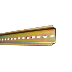 Riel DIN Perforado 7,5 mm 1 m