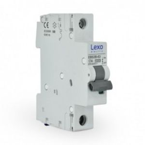 Interruptor Automático EBS3B-63 C 1 Polo 10 kA 16 A Blanco
