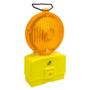 Lampara Señalización Con Batería Amarillo