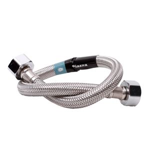 Flexible De Agua HI-HI 1/2" 50 cm Inox Lavaplato/Lavamano
