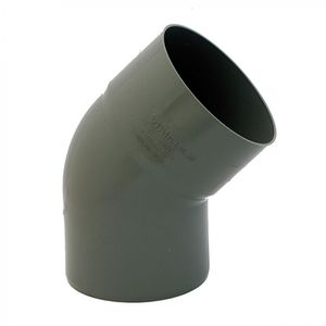 Codo PVC Sanitario 110 mm 45°