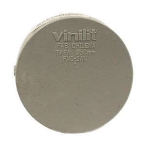 Tapa Tubo PVC Sanitario 50 mm