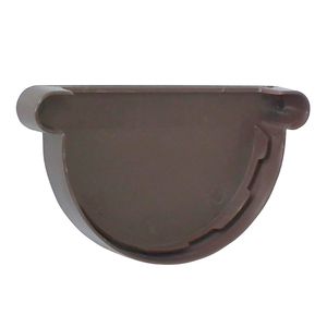 Tapa Canaleta Universal PVC P-25 Marrón