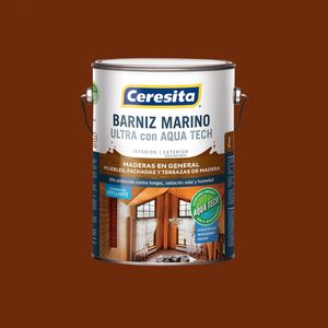 Barniz Marino c/ Tinte 1 Galón Caoba Ceresita