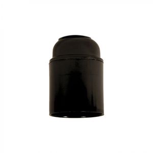 Portalámpara Baquelita E27 Negro