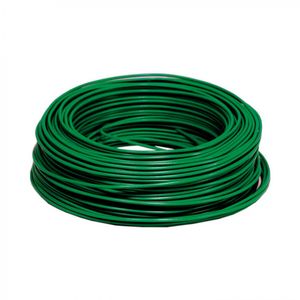 Alambre H07V-U 2,5 mm 100 m Verde