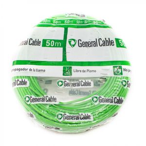 Cable Evaflex H07Z1-K C5 2,5 mm 50 m Verde