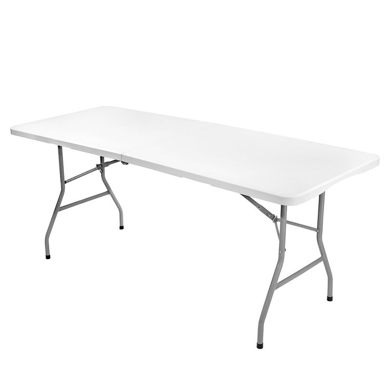 Mesa Plegable Blanca 180 cm