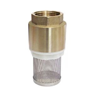 Válvula De Pie 1" Acero Inoxidable