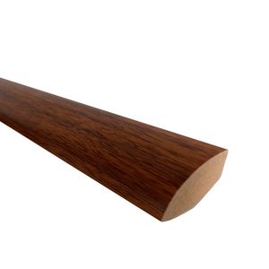 Moldura 1/4 Rodón CR2 20 x 20 mm 2,40 m Nogal Walnut