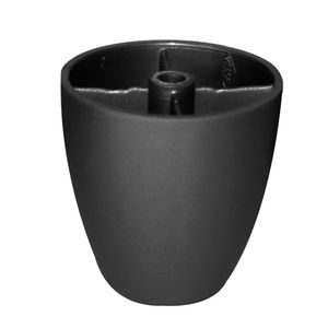 Pata Mueble Diseño 50 mm Negro 4 un