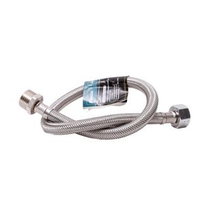 Flexible De Agua HE-HI 1/2" 35 cm Inox Lavaplato/Lavamano