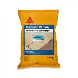 Fragüe Fluido Sikaceram-610 1 kg Café Oscuro