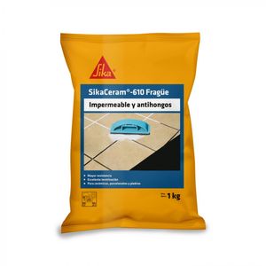 Fragüe Fluido Sikaceram-610 1 kg Negro