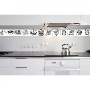 Listel Modern Food 8,5 x 35 cm 1 m 3 un