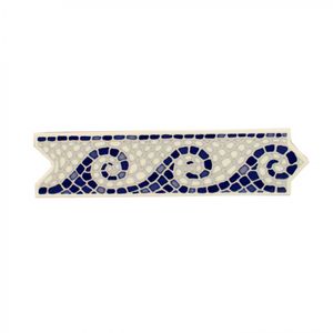 Listel Piscina Olas 8,5 x 33 cm 1 m 3 un