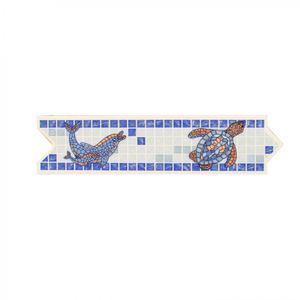 Listel Piscina Vitreaux 8,5 x 33 cm 1 m 3 un