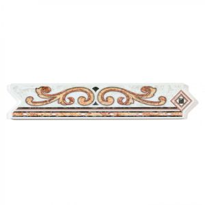 Listel Ravena Beige 5,5 x 26 cm 1 m 4 un