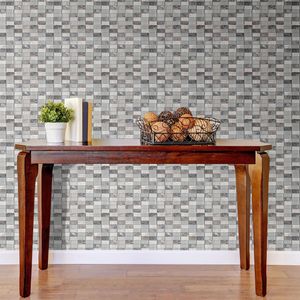 Malla Mosaico 30 x 30 cm Piedra Terra Beige