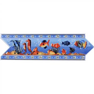 Listel Acuario 8 x 25 cm 1 m 4 un