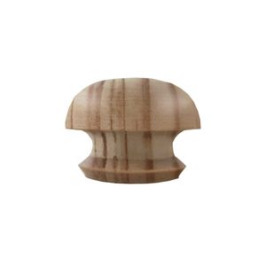 Tirador Grande Tipo J 41 x 32 mm Madera 2 un