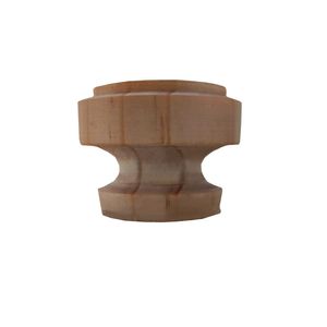 Tirador Mediano Tipo R 34 x 32 mm Madera 2 un