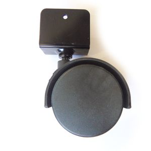 Rueda De Nylon Con Base U 50 mm Negro