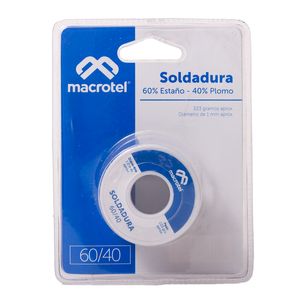 Soldadura En Rollo 60/40 223 gr