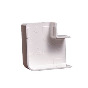 Ángulo Plano 20 x 12 mm Blanco