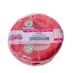 Cable EVA plus 2,5 mm 100 m H07Z1-U rojo Cocesa.